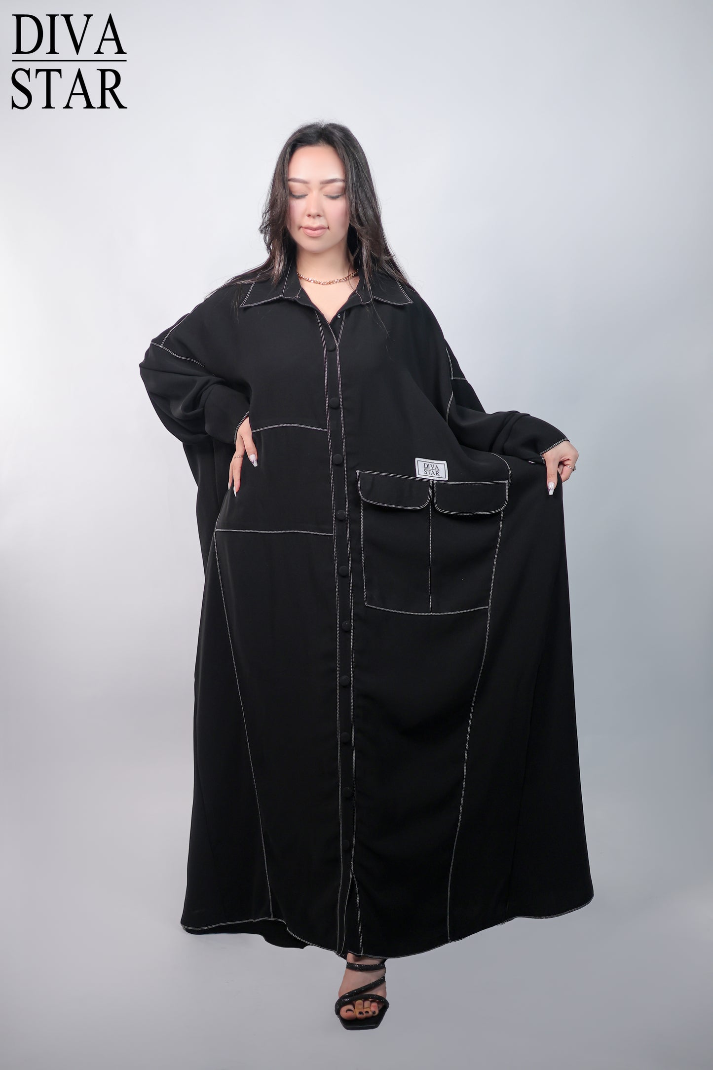 Diva Star LuxeFlow Abaya