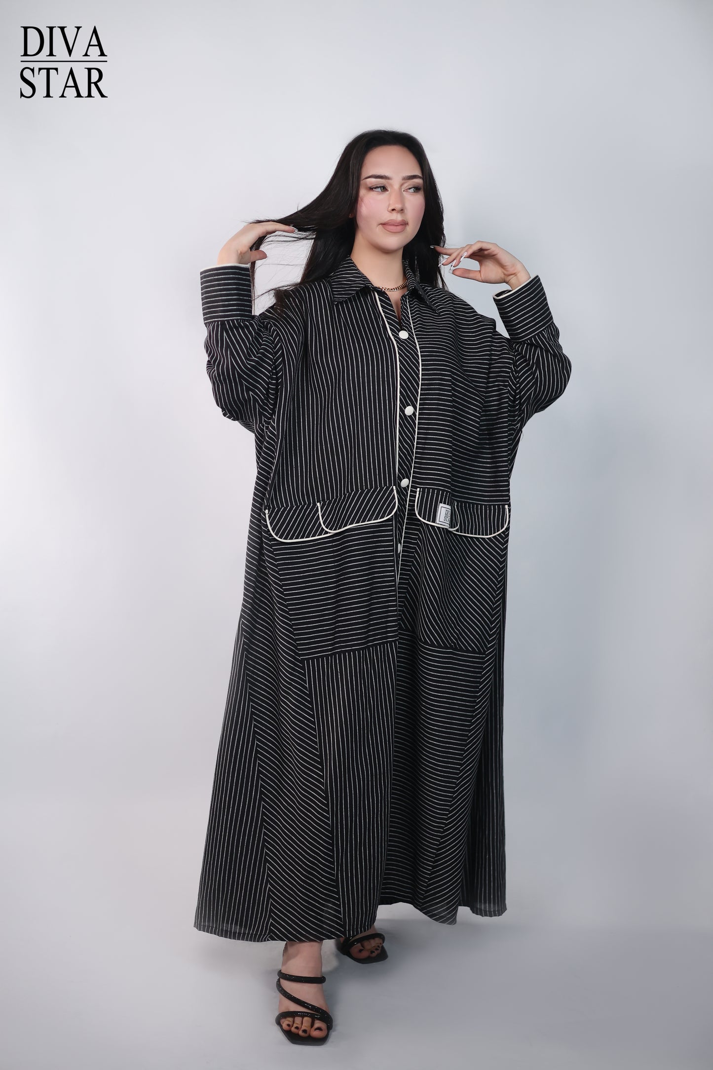 Diva Star LuxeFlow Abaya