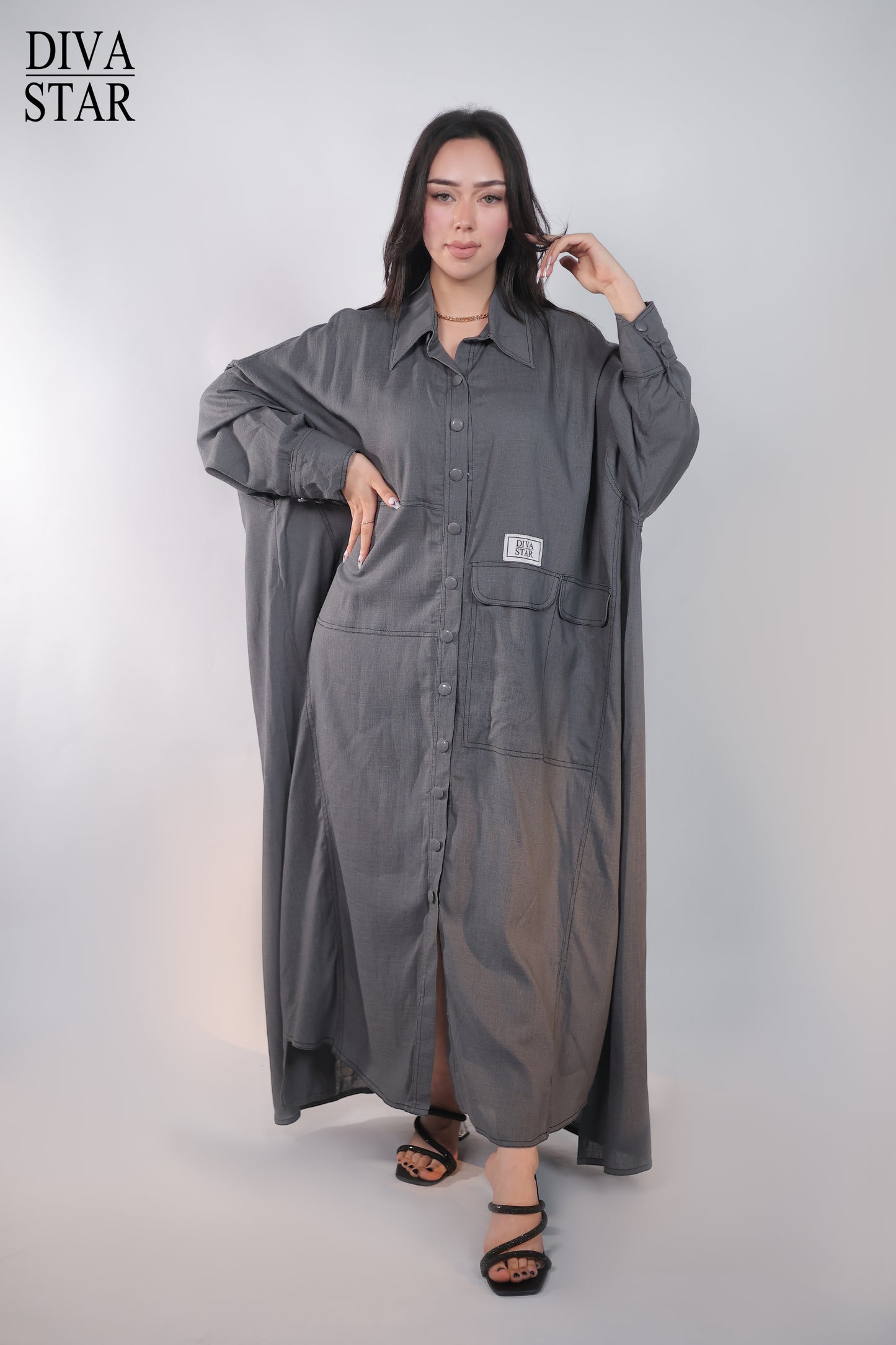 Diva Star LuxeFlow Abaya